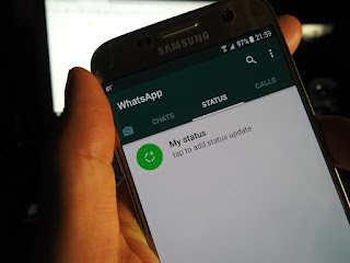 cara menyembuyikan status online di whatsapp