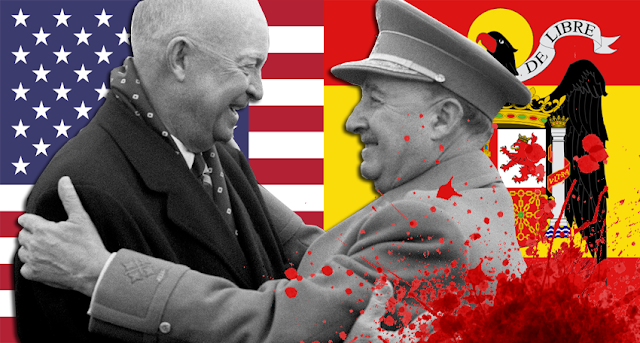 Eisenhower y el dictador Franco