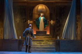 English Touring Opera - Handel: Giulio Cesare - Christopher Ainslie, Soraya Mafi (Photo Richard Hubert Smith)