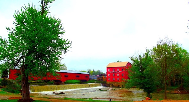 Bridgeton Mill and Covered Bridge, Bridgeton, Indiana