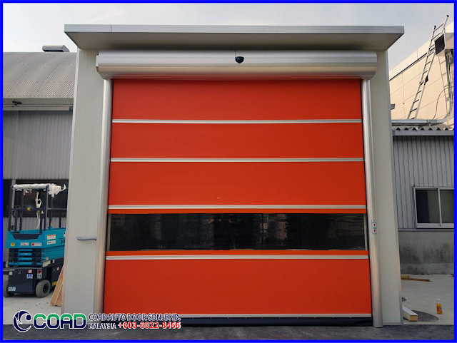 COAD, High Speed Door, INDONESIA, INDUSTRIAL DOOR, JAPAN, KOREA, MALAYSIA, Pintu Berkelajuan Tinggi, pintu pvc, PVC Roller Shutter Door, THAILAND, VIETNAM, シート製高速シャッター, 