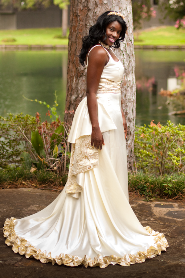 African clothing, wedding gowns