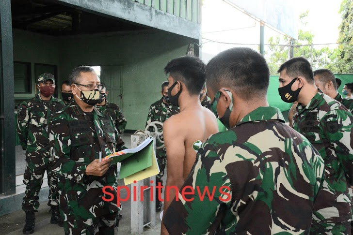 Danrem Djashar Pimpin Sidang Parade Calon Bintars TNI AD TA 2020 Sub Panda Bone