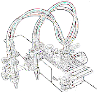 Flame cutting ,types and process