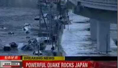 Video Gempa 8,9 SR di Jepang
