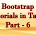 Bootstrap Tutorials in Tamil Part - 6