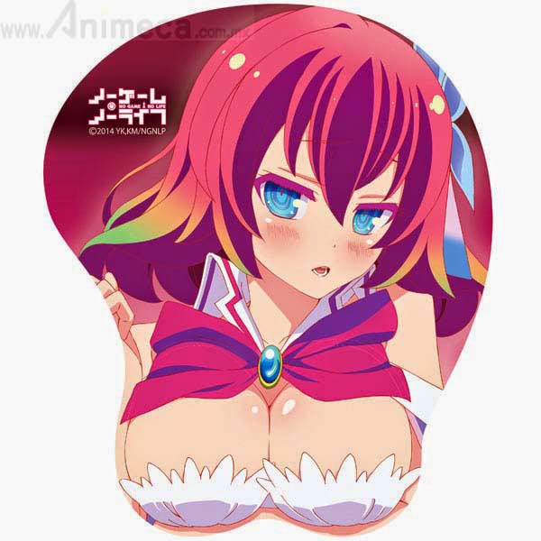 STEPHANIE DORA Steph 3D MOUSE PAD No Game No Life Contens Seed