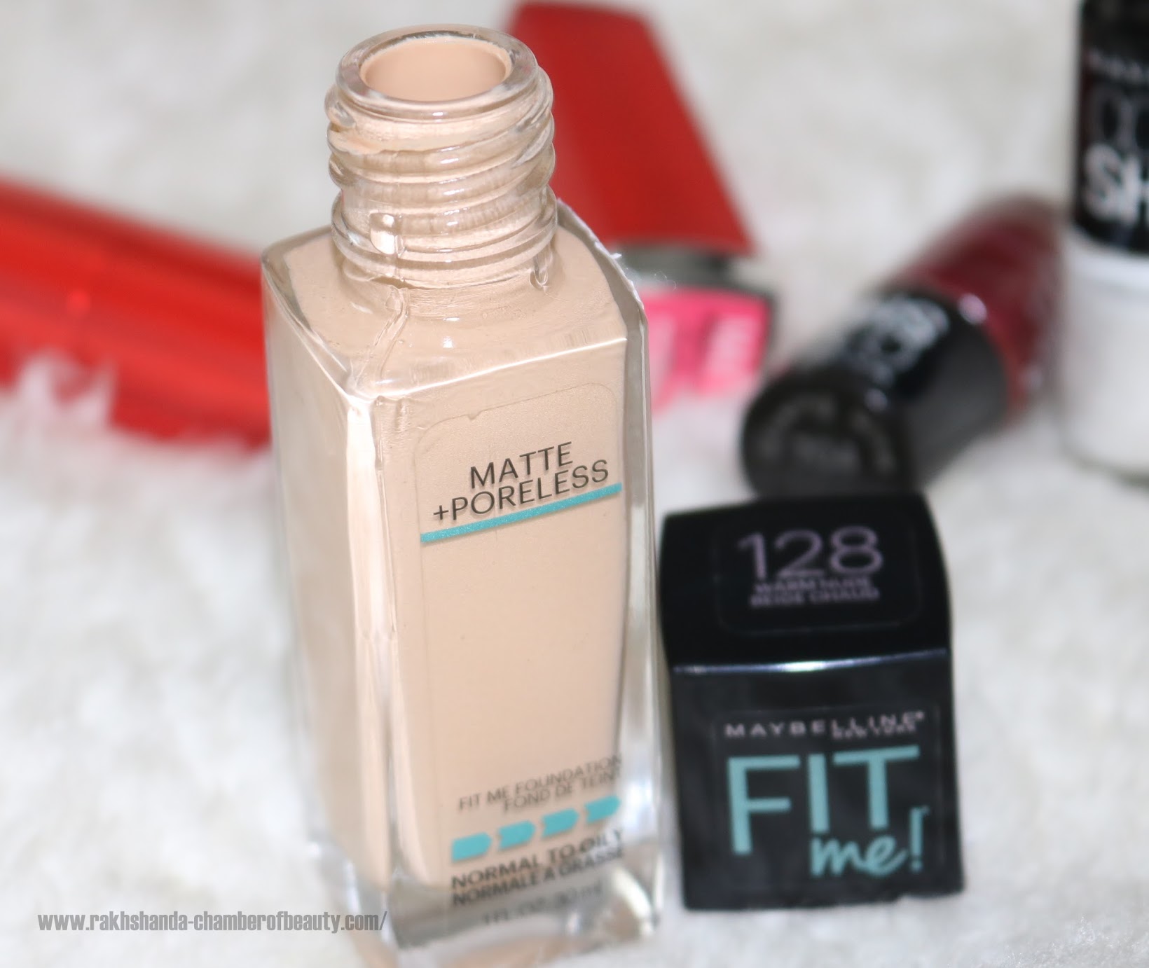 Maybelline NY Fit Me! Matte+Poreless Foundation Review, Swatches, price in India