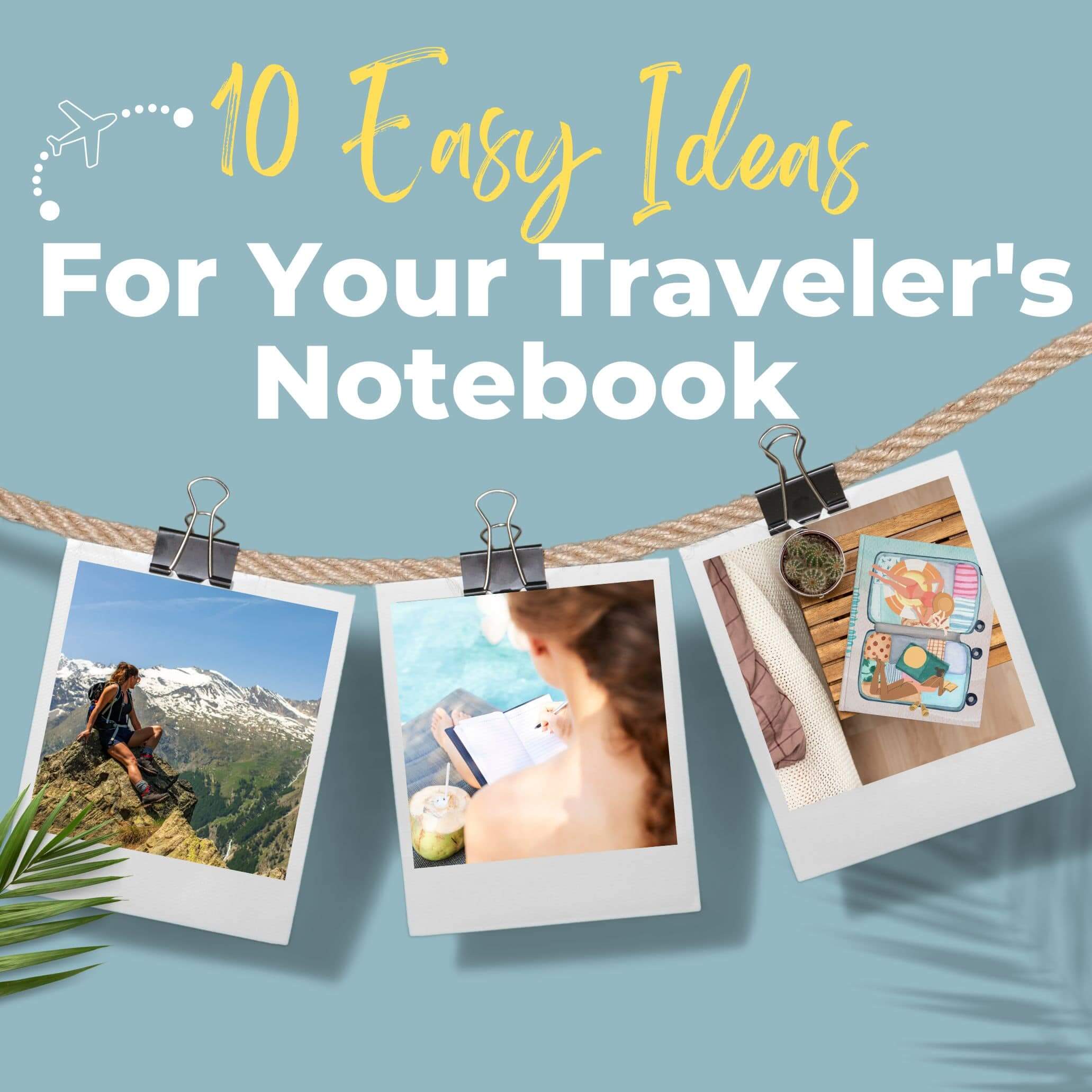 How to Start A Traveler's Notebook
