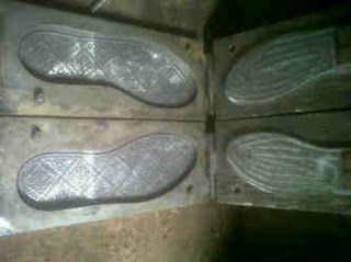 harga Jual Matres/cetakan/mould  .Pembuat sol sepatu dan Sendal Bahan Karet murah di bandung