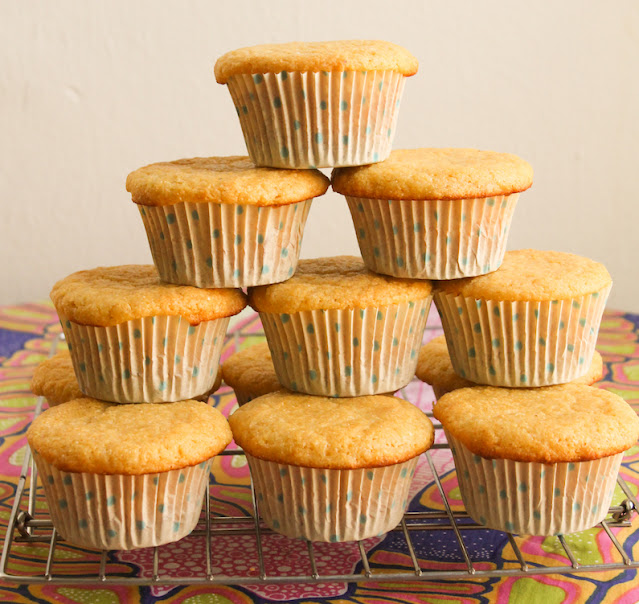 Food Lust People Love: In Greek they call this flavor combo yiaourti me meli, or yogurt and honey. It’s delightful in these yogurt and honey cornbread muffins.