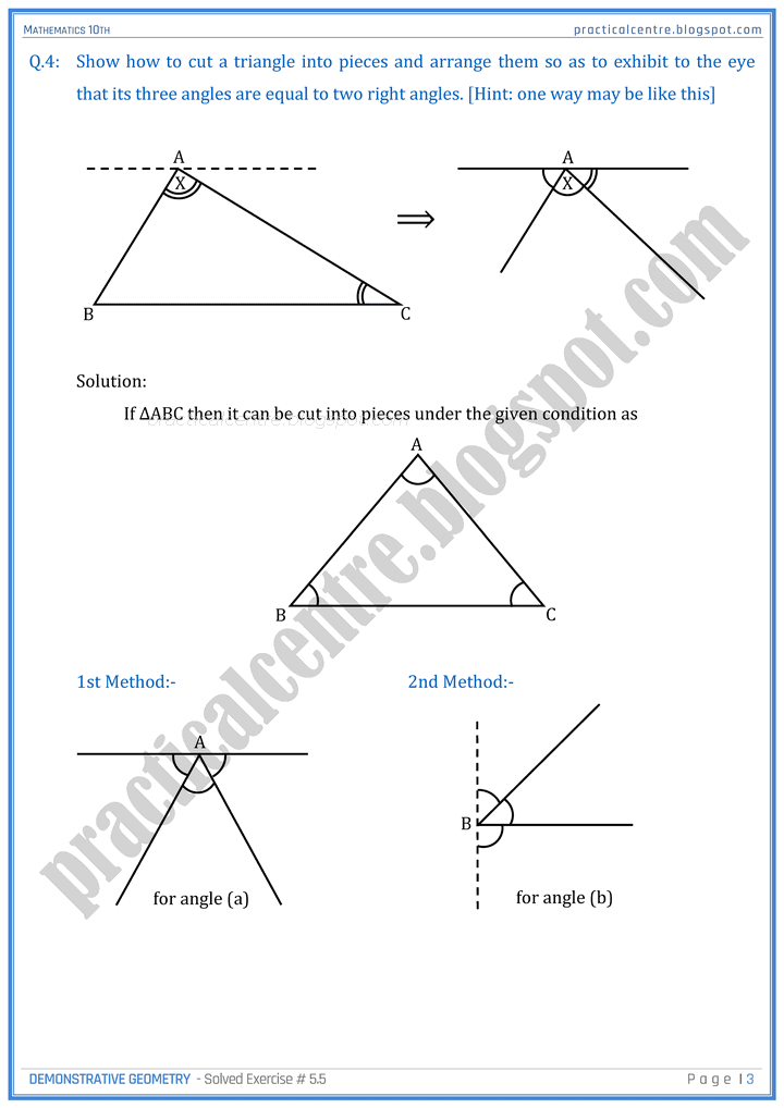 demonstrative-geometry-exercise-5-5-mathematics-10th