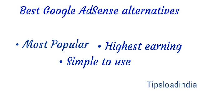 Google AdSense alternative, AdSense, options