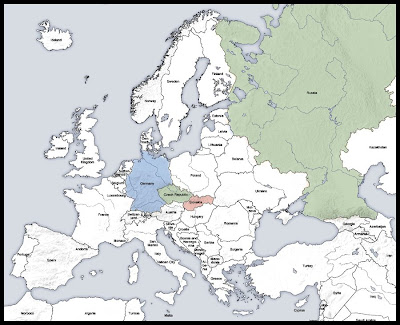 Map Of Europe States