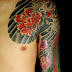 Japanese TATTOO Horimitsu style 牡丹散らしscatter peonies