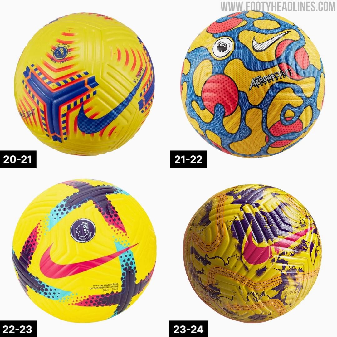 Nike Reveal Premier League 23/24 Hi-Vis Flight Match Ball