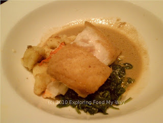 Seared Grouper with Lobster Gnocchi