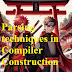 Parsing techniques in Compiler Construction