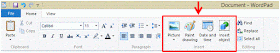 WordPad Insert Object