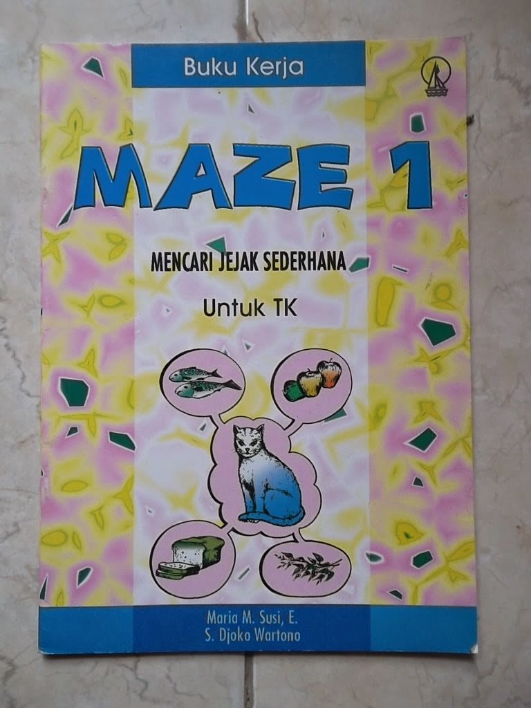 Maze 1 : Mencari Jejak Sederhana untuk TK - Dah-Kinang