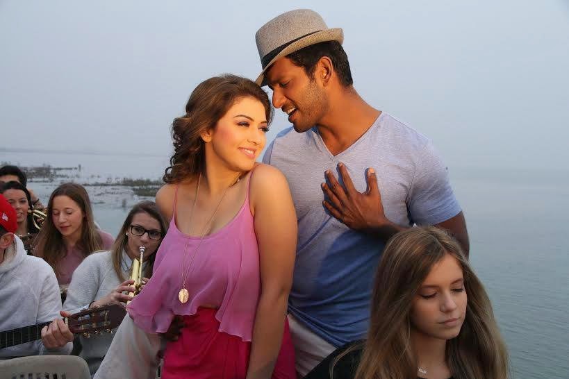 ‪Vishal‬ ‪Hansika‬ ‎AyeAye‬ song ‎Aambala‬ Movie Stills