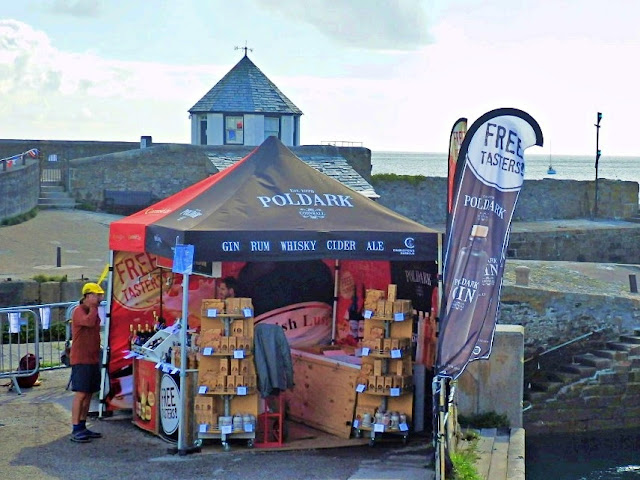 Poldark drinks Charlestown, Cornwall