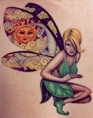 You can download the tinkerbell tattoos by right-clicking it, and selecting