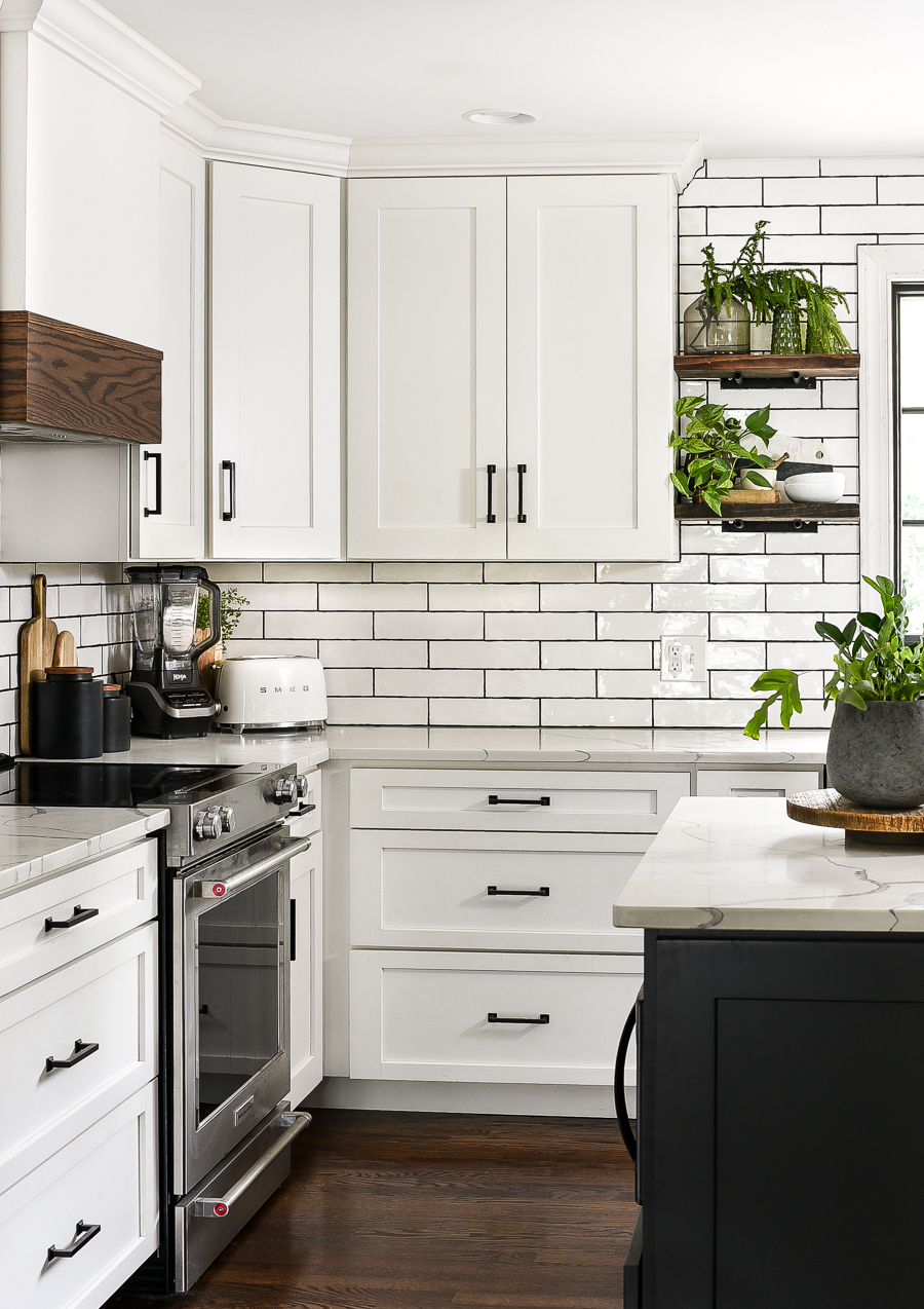 Simple and Stylish Kitchen Counter Decor  Little House of Four - Creating  a beautiful home, one thrifty project at a time.