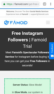 Famoid Free Followers Instagram