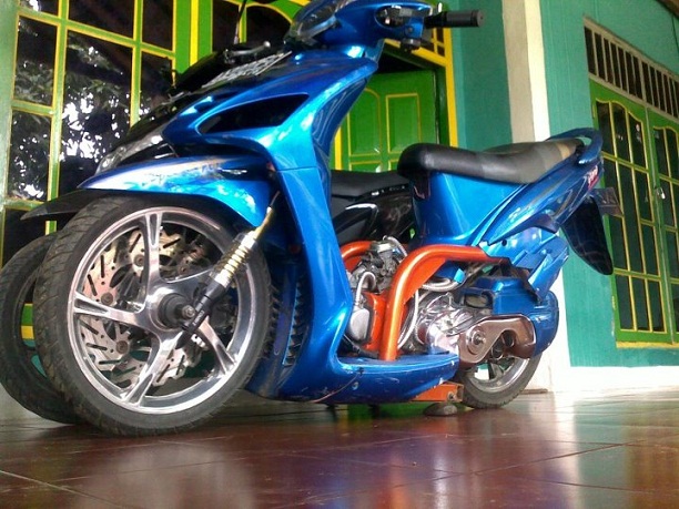  Modif  Mio  Sporty  Ceper  Modifikasi  Motor Kawasaki Honda 