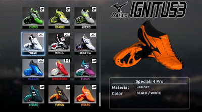 PES 2013 Orange / Black Next-Gen Mizuno Wave Ignitus 4 Boots by Ronaldo7rm