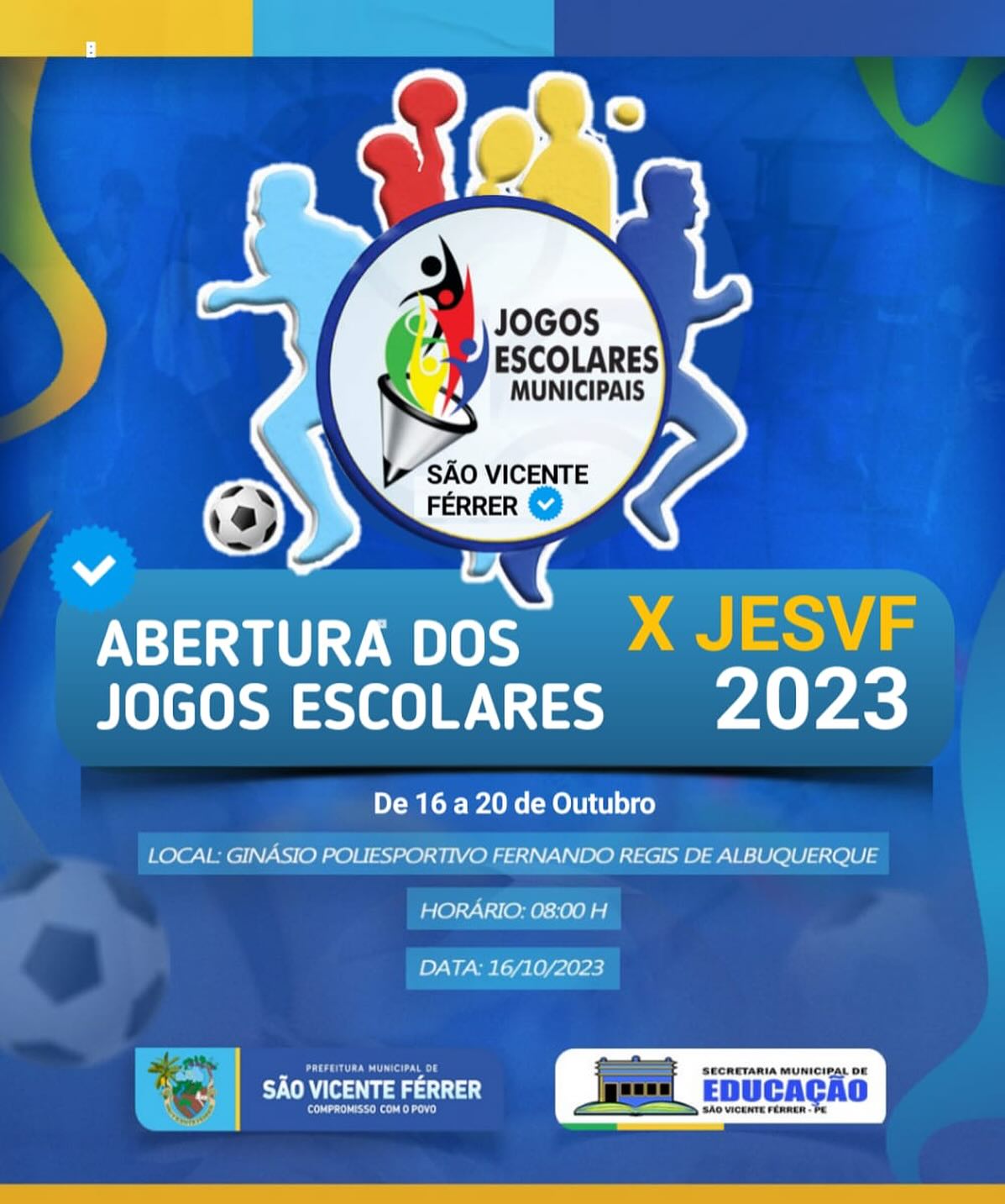 Abertura dos Jogos Escolares 2023 acontece na segunda-feira, 20