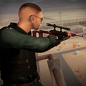 Sniper Duty Prison Yard Game for Android Free Download
