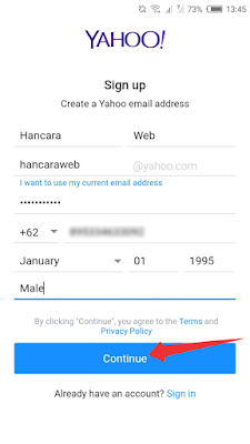 2 Cara Cepat Membuat Email Di HP (Gmail & Yahoo) 3 Menit Langsung Jadi