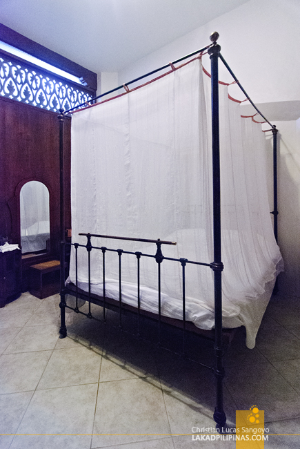 The Tom Cruise Bed at Casa Caridad in Vigan City