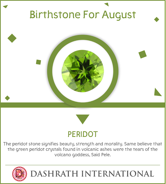 August Birthstones - Peridot