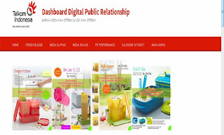 Dashboard Perusahaan, Portal Perusahaan, Project Aplikasi, Dashboard Digital Public Relationship