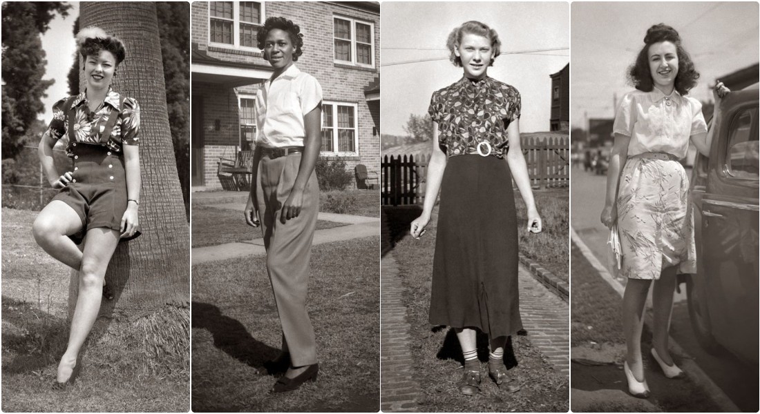 Elegant Photos That Show Women's Fashion of the 1940s ~ Vintage Everyday