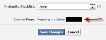 How To Delete A Business Page On Facebook