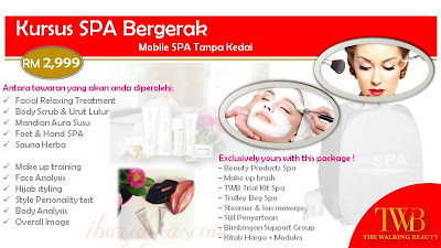 Spa bergerak, twb, spa Kuantan 