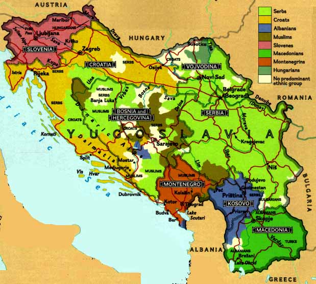 political map of serbia. and you#39;ll find a Serb or