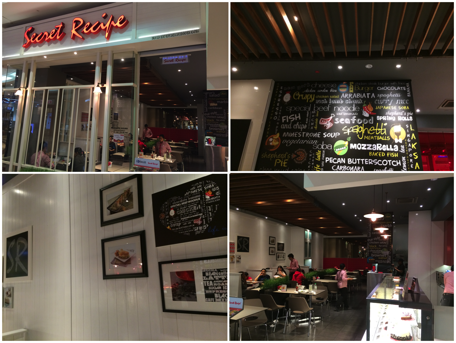 Cafe Mobility: Secret Recipe at the Suriya KLCC, Kuala Lumpur
