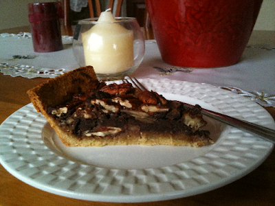 Chocolate Pecan Pie - Gluten free, grain free, dairy free