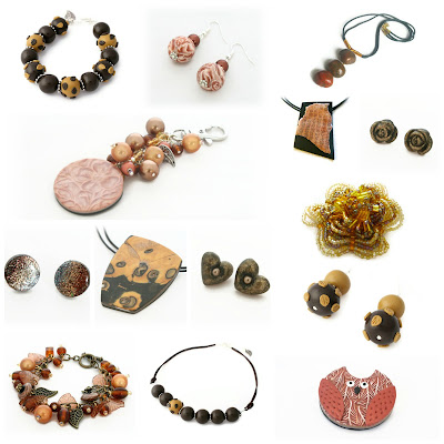 Autumn Tone Jewellery at Lottie of London on Etsy