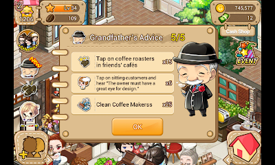 LINE I LOVE COFFEE QUEST: Grandfather's Advice 5/5