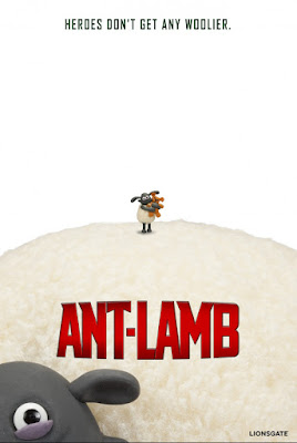 Shaun the Sheep Ant-Man Parody Poster