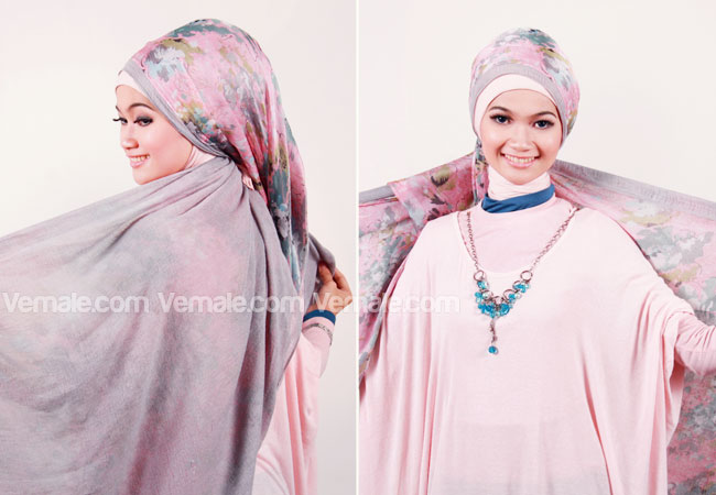 CARA PAKAI HIJAB JILBAB: Tutorial Pashmina Kombinasi Untuk Acara Resmi