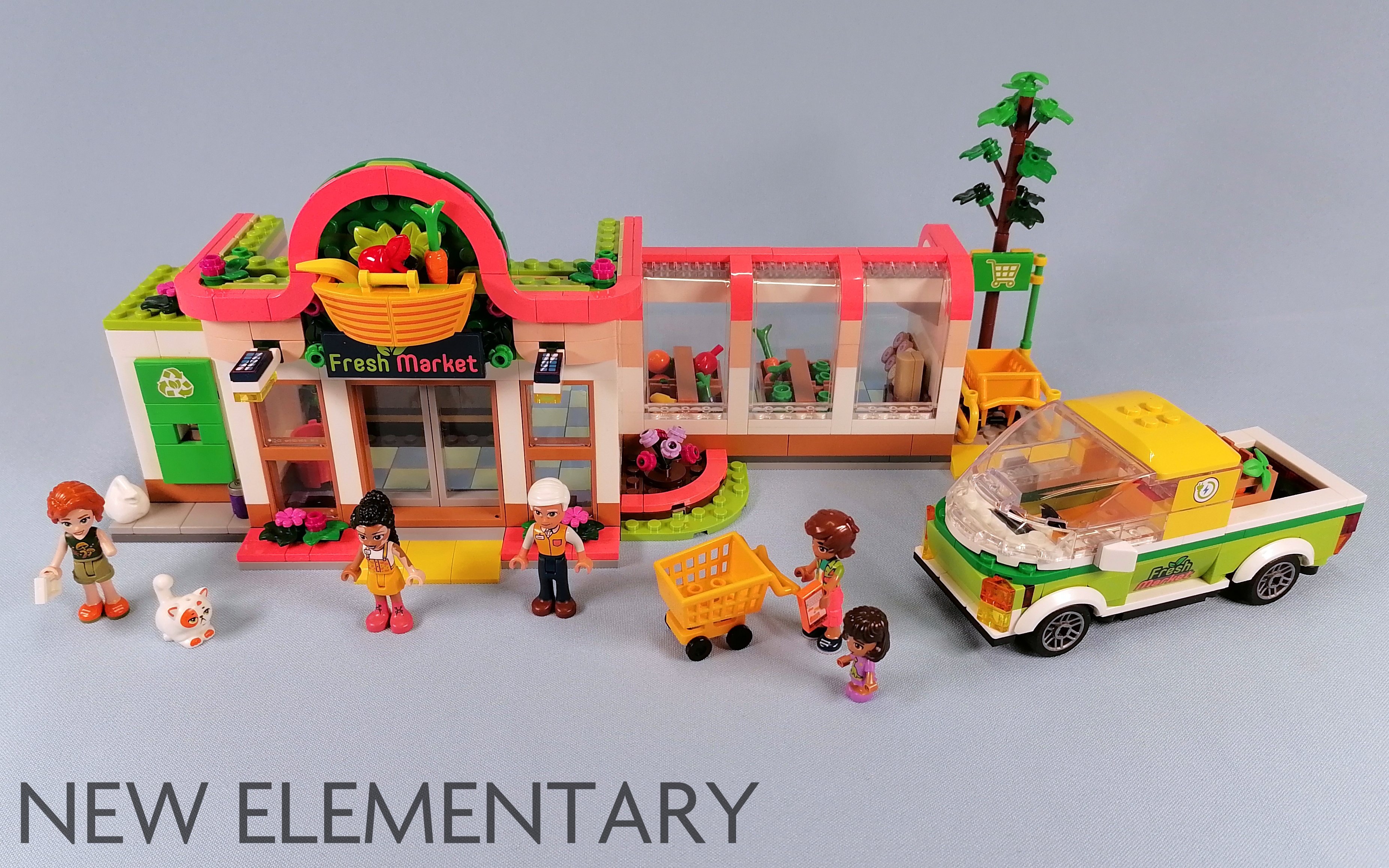 LEGO® Friends review: 41729 Organic Grocery Store  New Elementary: LEGO®  parts, sets and techniques