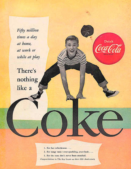 A história da Coca Cola através da propaganda 