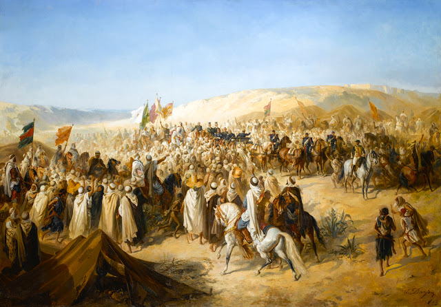 Voyage de Napoléon III en Algérie, 21 mai 1865 par Henri-Alfred Darjou
